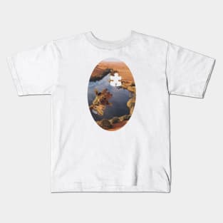 Puzzle Stealer Collage Series no.3 Kids T-Shirt